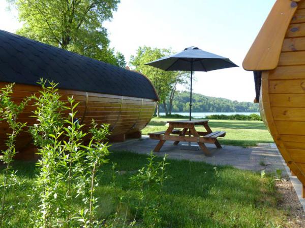 Schlaffass xxl Camping Pilsensee