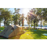 Zelten am Campingplatz am See