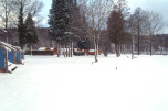 Badewiese im Winter